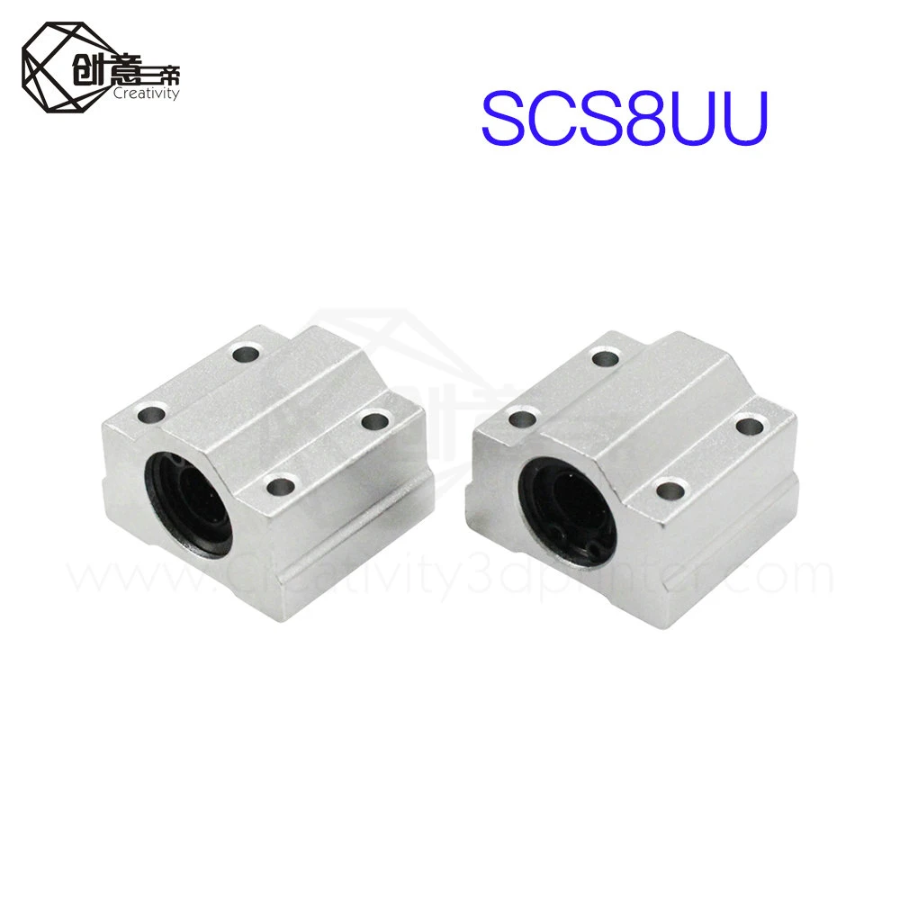 4X SC8UU SCS8UU 8mm Linear Ball Bearing Linear Motion Bearing Slide For CNC ST