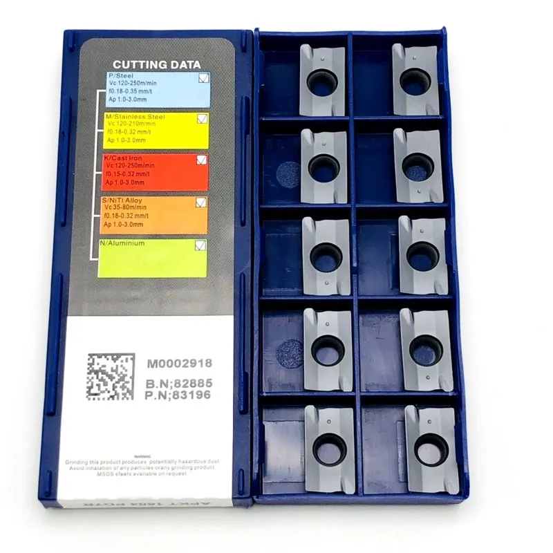 

APKT1604 PDTR LT30 CNC insert carbide milling cutter PVD turning insert tungsten carbide indexable lathe tool apkt 1604