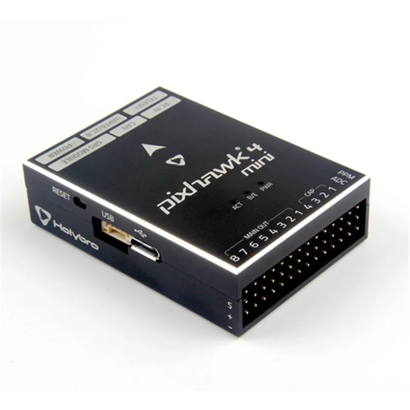 Holybro Pixhawk 4 мини автопилот и Neo-M8N gps модуль и PM02 V2 версия плата управления питанием для Racer Дрон Контроллер полета