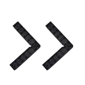 

New 2pcs Plastic 90 degree Right Angle Positioning Block Jig Clamp for Wood Working strong clamping force