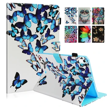 

Case For Ipad 9.7 inch 2017 Owl Sunflower PU Leather Auto Wake/Sleep Stand Flip Smart Cover Tablet Cases Shockproof