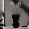 Metal Wide Tooth Afro Pick for Curly Hair Lift Picks Comb Tool Wig Braid Styling Tool 5