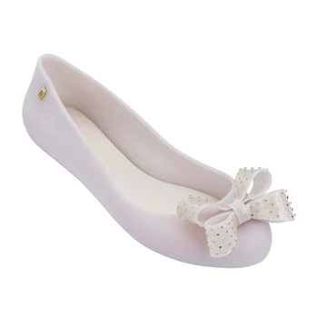 

Melissa Space Love Women Sweet 2020 New Women Flat Sandals Melissa Women Shoes Bowtie Jelly Sandals Jelly Shoes