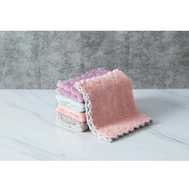 Nonstick Oil Coral Velvet Függő Kézi Törölközők Edények Vastagabb Mosókendőhöz A Törlőtalás Asztali Konyha Mikroszálas Törülköző - Image 4