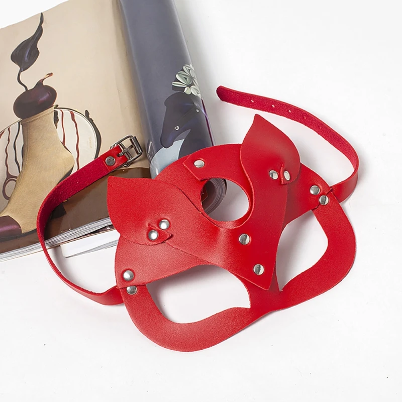 

Hot Women Sexy Mask Half Eyes Cosplay Face Cat Leather Mask Cosplay Mask Masquerade Ball Carnival Fancy masks