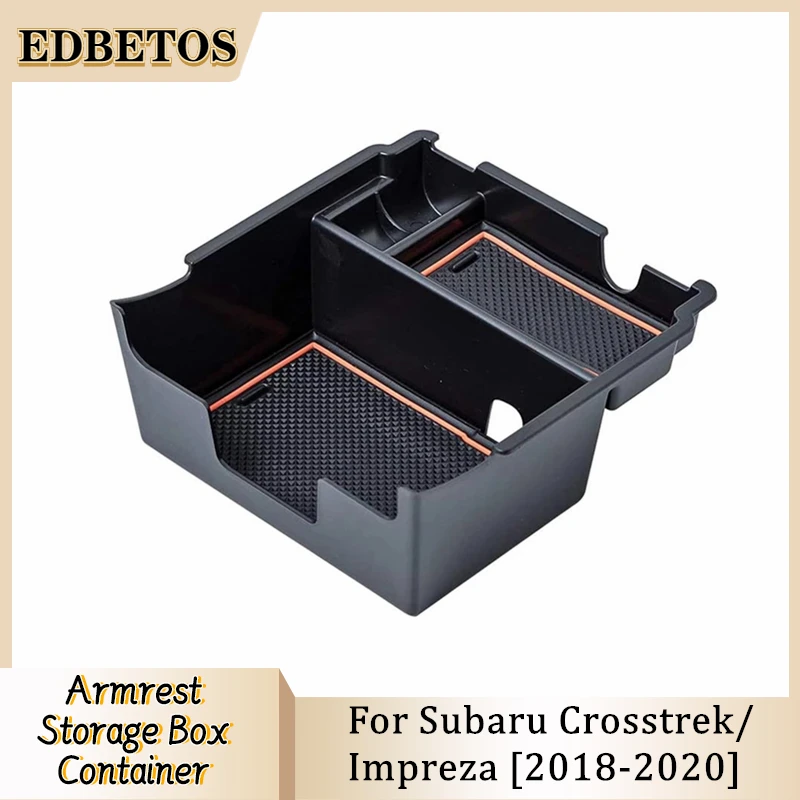 

Car Armrest Box Storage For Subaru Crosstrek and Subaru Impreza 2018 - 2023 Central Console Storage Box Interior Accessories