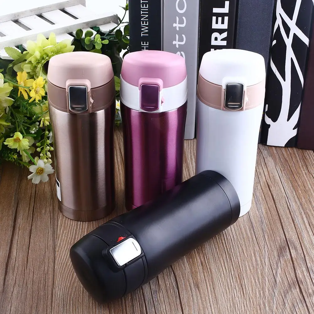 

SOLEDI 350ML Stainless Steel Vacuum Flask Mug Water Thermos Thermos Bottle Tea Office Travel Coffee Cup