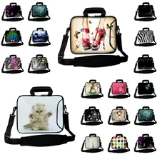 Портативная сумка для ноутбука, неопреновые компьютерные аксессуары, Модный 10 12 13 14 15 17 15,6 13,3 дюймов, Chromebook PC, мессенджер, портфель, чехол