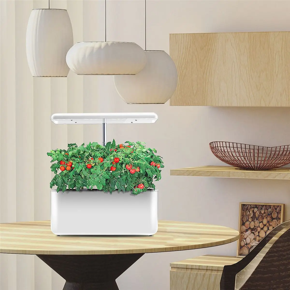 Автоматический водопоглощающий цветочный горшок, Интеллектуальный гидропонный плантатор, оборудование для выращивания растений, Цветочная коробка для посадки