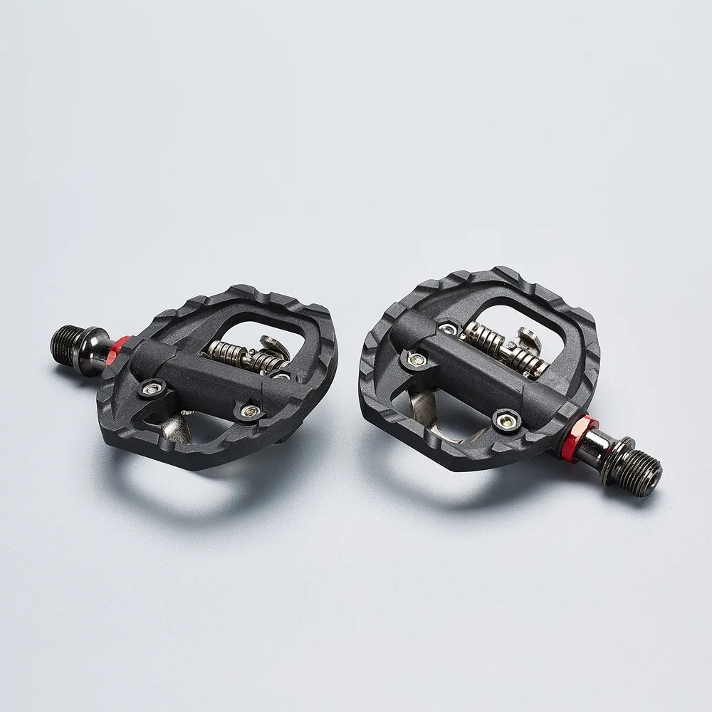 Pedale della bicicletta di MTB Bike Autobloccante SPD Pedale Del Pedale A Sgancio Rapido Doppio Della Piattaforma SIM Card e Adattatori Con Tacchetta Per SHIMANO SPD ALLA RICERCA di KEOR Pedale della bicicletta di MTB Bike Autobloccante SPD Pedale Del Pedale A Sgancio Rapido Doppio Della Piattaforma SIM Card e Adattatori Con Tacchetta Per SHIMANO SPD ALLA RICERCA di KEOR