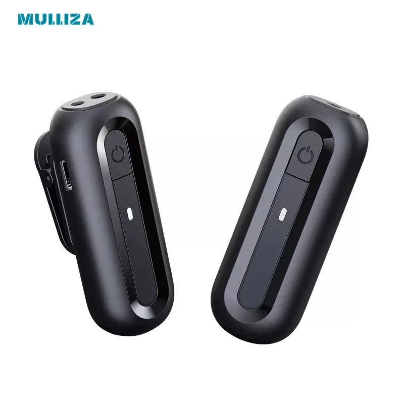 

One pull one Lavalier wireless microphone small SLR mobile camera interview video live broadcast Lavalier microphone