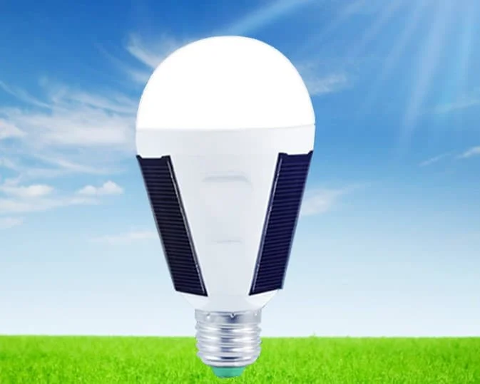 Солнечный Аварийный светильник, светодиодный, солнечная цельная лампа, домашний энергосберегающий светильник для ночного рынка - Color Temperature: 6500K  Cool White