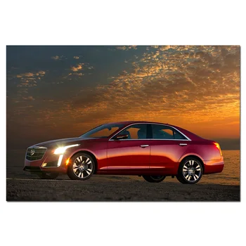

2014 Cadillac CTS Vsport Cars Canvas Painting Posters and Prints Wall Art Modern Home Decoration