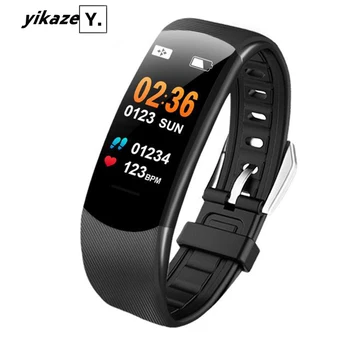 

C5 Smartwatch Heart Rate Sleep Monitor Monitor Sits Bluetooth Women's Smart Bracelet Fitness Tracker Movement Run VS for M3 M4