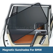 4 шт./лот магнитное боковое окно автомобиля солнцезащитное покрывало для Benz gla GLC GLE GLK W166 R350/400 V260 Vito оконные шторы автомобиля аксессуары