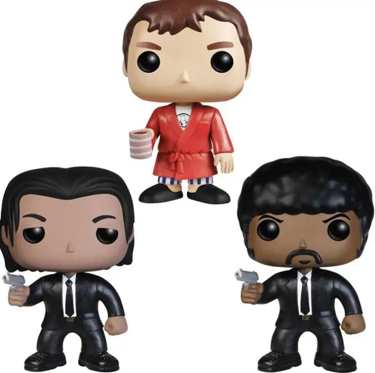 Funko POP Pulp нимация джуль Винсент Вега коллекционные модели игрушки из ПВХ для детей