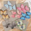 2pcs/Set New Cute Colorful Butterfly Hairpin For Women Girls Sweet Hair Ornament Clip Barrette Headband Fashion Hair Accessories ► Photo 1/6