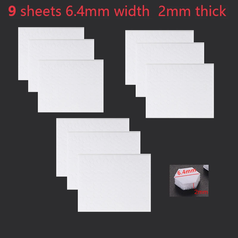 2mm Thick 5mm / 3mm Width Double-sided 3D Foam Strips Adhesives Stickersfor  DIY Shaker Cards Making Scrapbooking Crafts Supplies