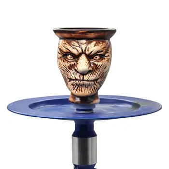 

Ceramic Portrait Water Tobacco Pot Hookah Nozzle Accessory Pipe Tool Hookah Bowl
