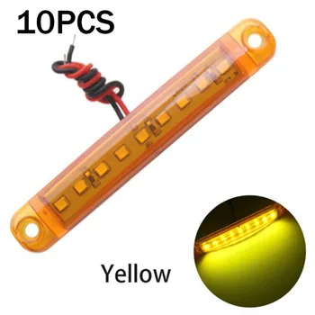 

Turn Signal Car LED Lights Waterproof PS lamp 10pcs 9 LED Side Lights Marker