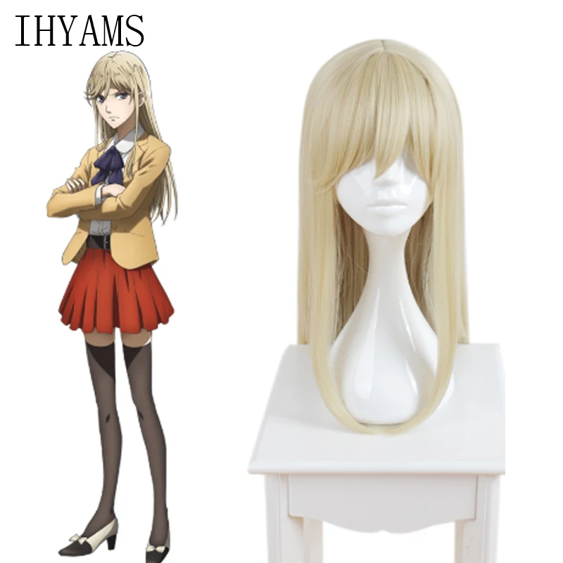 

Anime Hakata Tonkotsu Ramens Cosplay Wigs Xianming Lin Cosplay Heat Resistant Synthetic Wig Hair Halloween Party Wig+wig cap