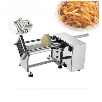 

Electric horizontal cutting fries machine commercial mini potato cucumber radish melon fruit cutter electric potato chips slicer