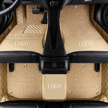 

Custom leather car floor mat For Buick Hideo Regal Lacrosse Ang Cora Envision GL8 car accessories car-styling Floor Mats