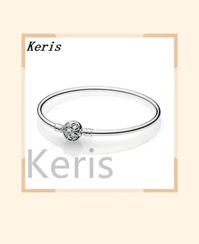 

100% 925 silver sterling 1:1 celebratory limited edition new original jewellery bracelet 597137