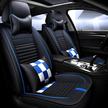 

Full Coverage Eco-leather auto seats covers PU Leather Car Seat Covers for chevrolet lacetti lanos malibu onix optra spin trax