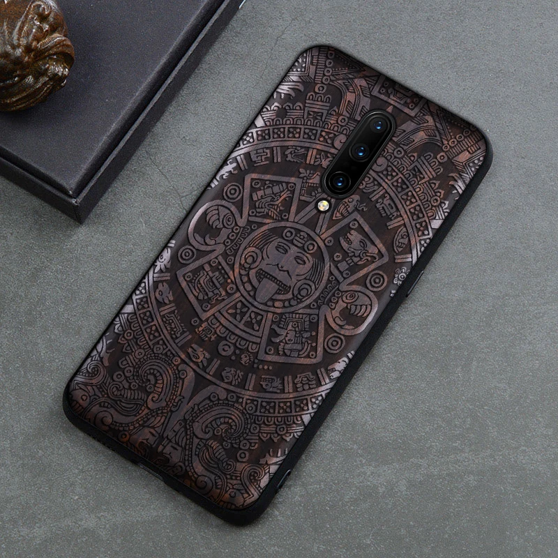 Чехол Boogic для Oneplus 7 t, чехол для Oneplus 7t Pro, черное дерево, чехол для Oneplus 7, Oneplus 7 pro, защитный чехол - Цвет: 1