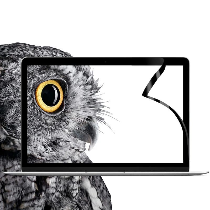 Screen Protector Cover With Black Frame For MacBook Pro 13 Air 13 Mac book 11 air 12 Retina 13 pro Air 2018 protection film (19)