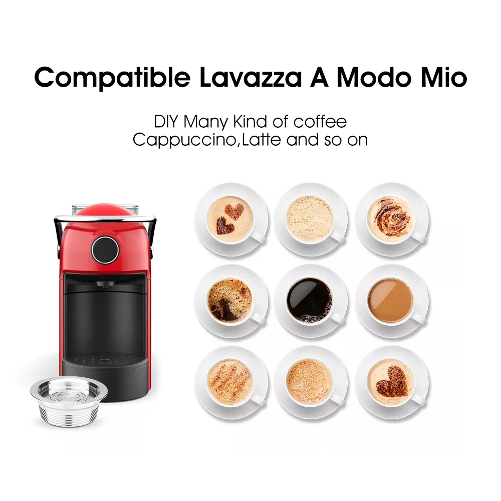 Новый многоразовый Lavazza Кофе Capsul еда нержавеющая сталь многоразового