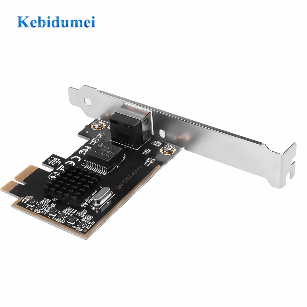 PCIe1X 2 5G Lan Карта 2500 Мбит/с гигабитная сетевая карта PCI Express rj45 сетевой адаптер TXA073