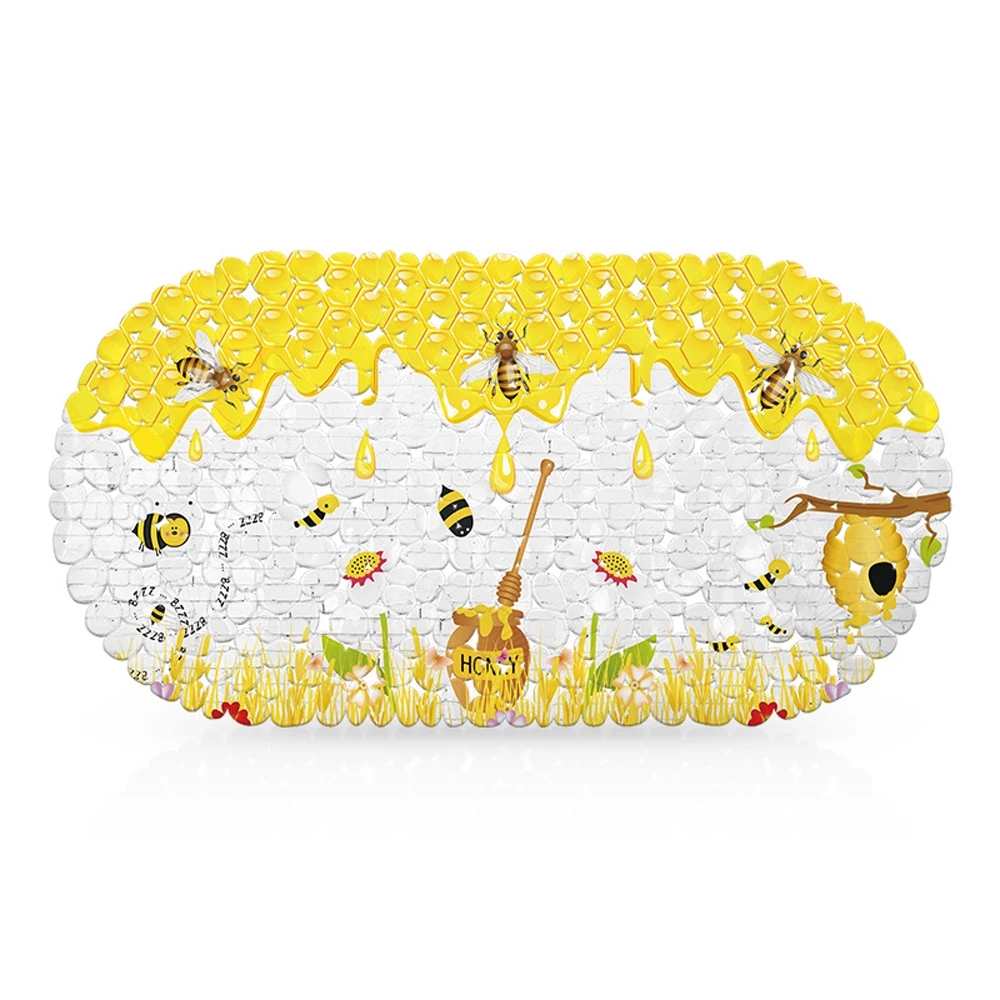 

Sholisa Anti Slip Bath Mat Diatomite Mat Tape White Rug Qualified Carpet Non-Slip Tape Carpet Bathroom Mat Set Center Fluffy Rug