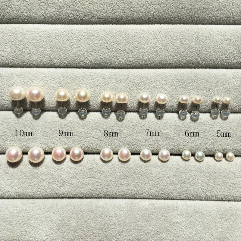 

Small without 925 Sterling Pearl Earrings High Grade Sense Simple Elegant Women's Pajama Green Leaf Picked Earrings Silver Earri