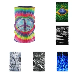 Face Tubular Seamless Magic Multi Functional Scarf Cycling Bandana Women Male Outdoor Sports Camouflage Designer buffe