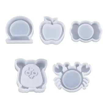 

Crystal Epoxy Resin Mold Pendants Decorations Owl Candy Casting Silicone Mould F3MF