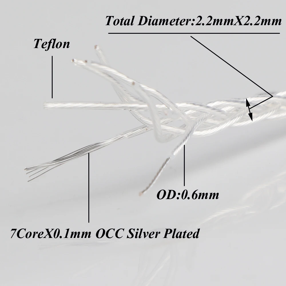 Preffair HIFI   ̺, 8 ھ 6N OCC  ǹ , ׷  ׷̵ ̺, 3.5mm-3.5mm