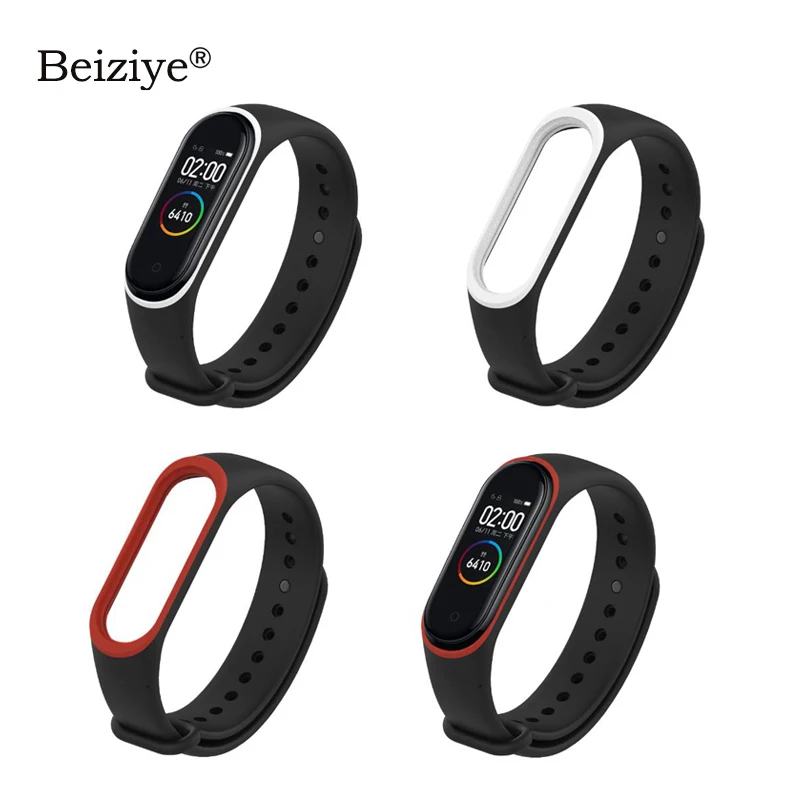 

Xiaomi Mi Band 4 Watch Strap Colorful Silicone Sports Bracelet for Xiaomi Mi Band 4 Smart Wristband Replacement Accessories