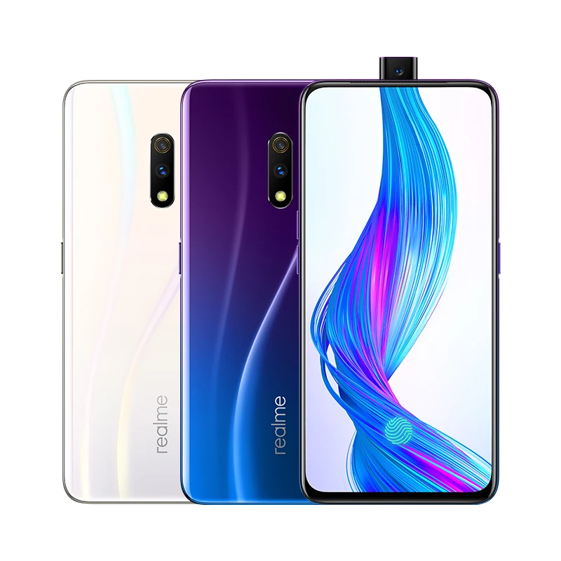 Смартфон Oppo Realme X, 4G LTE, 4 ГБ, 64 ГБ, Восьмиядерный процессор Snapdragon 710, экран 6,53 дюйма, 3765 мА/ч, двойная задняя камера, сотовый телефон