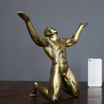 

Abstract Character Model Sculpture Desktop Ornament Figure Crafts Table Ornament Sculpture Adornment Home Decor