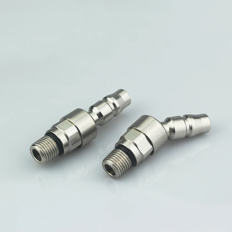 

Pneumatic universal quick connector C type tracheal joint air compressor dust blowing gun 360 degree rotating male connector