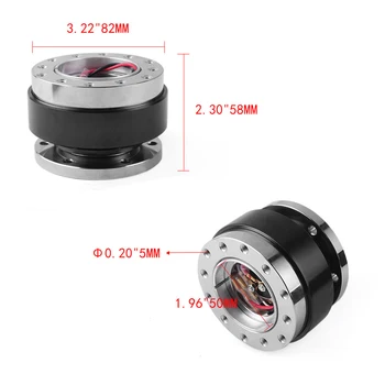 

Hot Sale Quick Release Hub Adapter Boss Kit Black Steering Wheel Snap Off Quick Release Hub Adapter Boss Kit