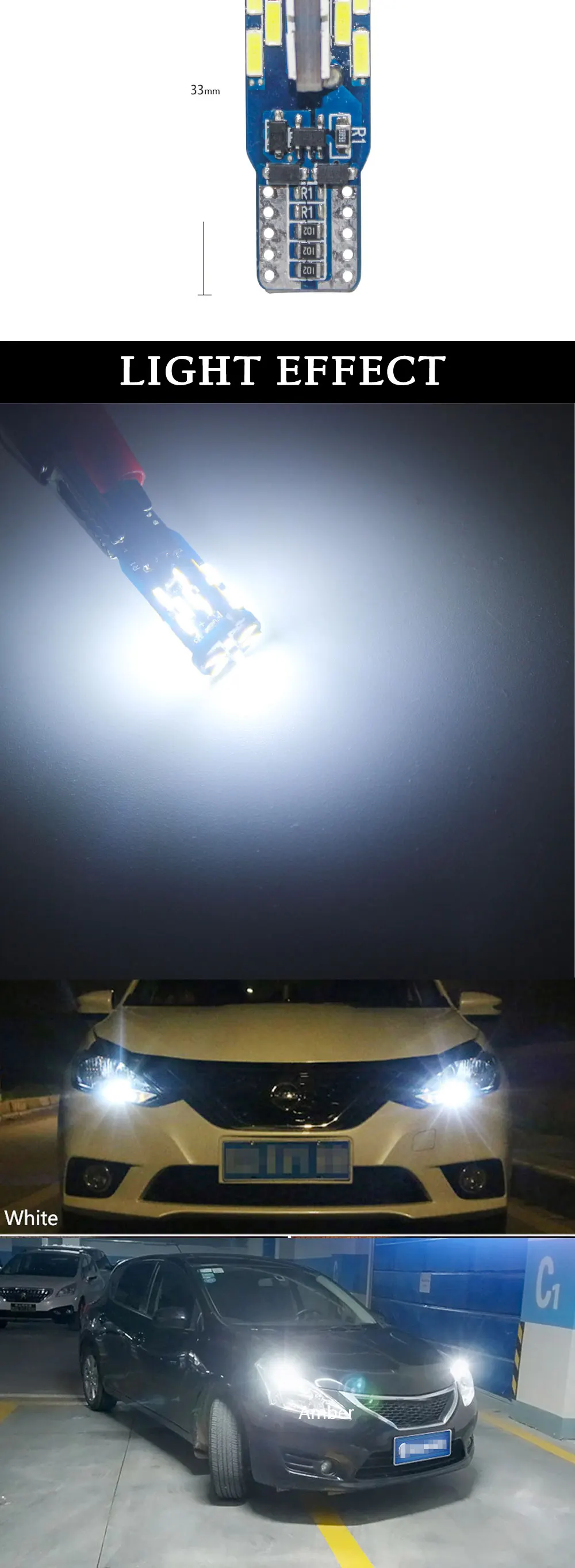 RXZ 100 шт. автомобиль T10 светодиодный W5W Canbus 30 SMD 4014 194 168 W5W не Полярный Автомобильный Клин хвост боковые лампы для чтения светодиодные лампы номерных знаков;