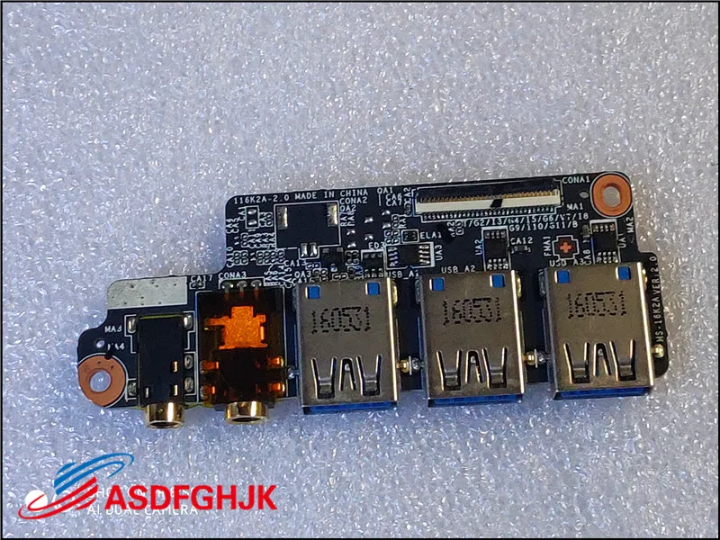 MS-16K2A для MSI GS63VR звуковая плата с подключением по USB W кабель 6RF STEALTH PRO MS-16K2