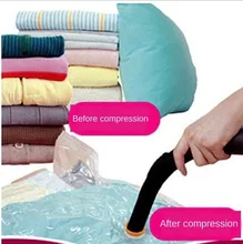 Große Vakuum Kompression Tasche Großhandel Transparent Lagerung Quilt Kleidung Organisation Ordner Staub-Proof Vakuum Buggy Tasche