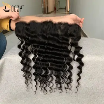 

Doozy Hair Brazilian Loose Deep 13*4 Frontal Virgin Human Hair