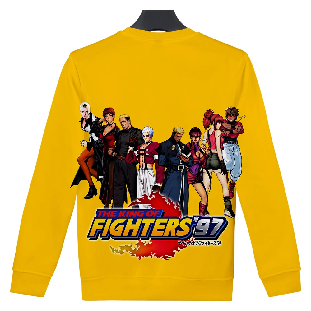 Из серии игр The king of fighters(с модным принтом Футболки Для женщин/Для мужчин с длинным рукавом футболки Новое поступление, горячая Распродажа Повседневное уличная одежда