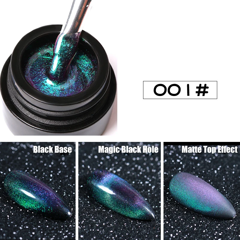 8 г Magic Galaxy 9D Гель-лак для ногтей с эффектом «кошачий глаз» лак Хамелеон для использования с магнитом UV Led лак для ногтей замочить от ногтей Блестящий Гель-лак - Цвет: 1