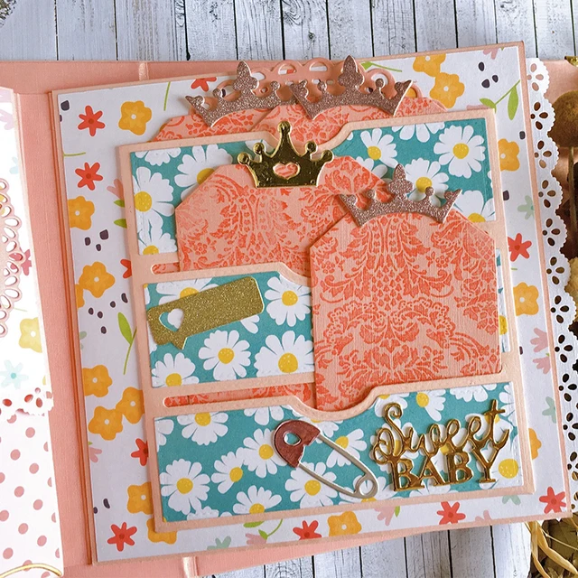 Stencil Metallico Uovo Di Pasqua - Dies Per Decoupage E Scrapbooking, 114x97 Mm - Foto 8